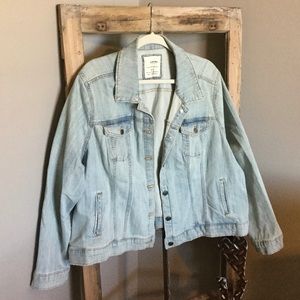 DENIM JEAN JACKET 3XL